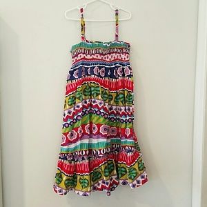 HANNAH ANDERSSON Floral Twirl Dress Size 8 (130)